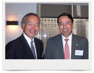 ビル・アンド・メリンダ・ゲイツ財団 Global Health Program President Tadataka Yamada, M.D. 氏と筒井理事長