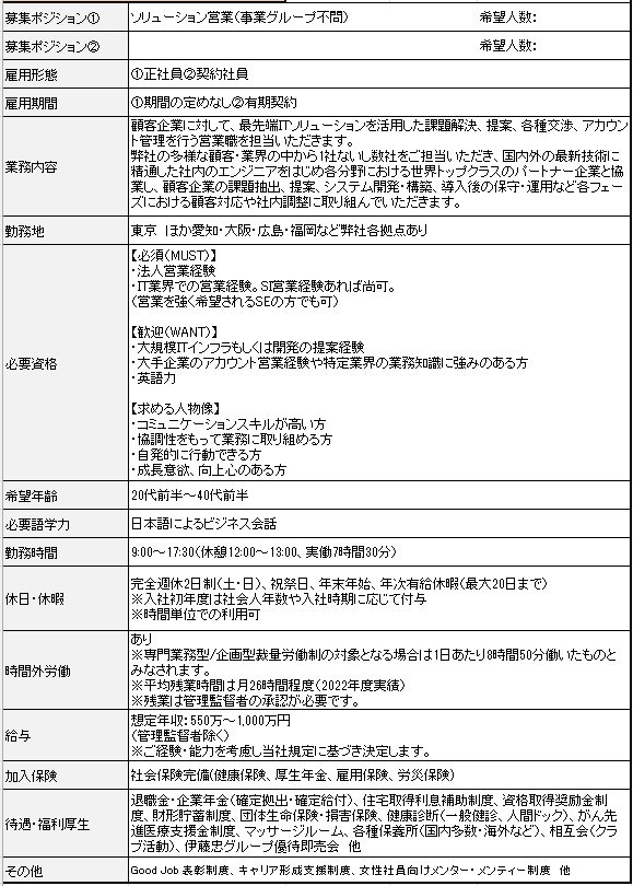 ソリューション営業